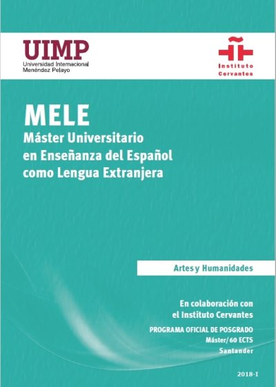 Folletos de la Universidad Internacional Menéndez Pelayo