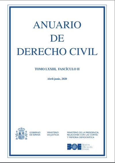 Anuario de Derecho Civil