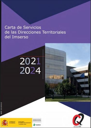 Carta de servicios de las direcciones territoriales del Imserso
