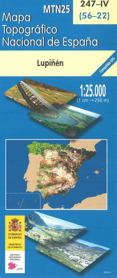 Mapa topográfico nacional de España