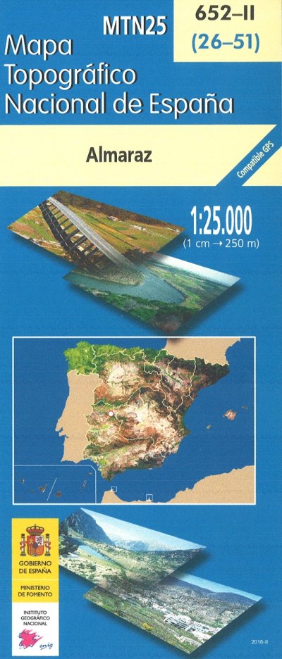 Mapa topográfico nacional de España