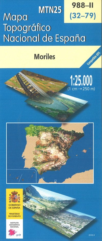 Mapa topográfico nacional de España
