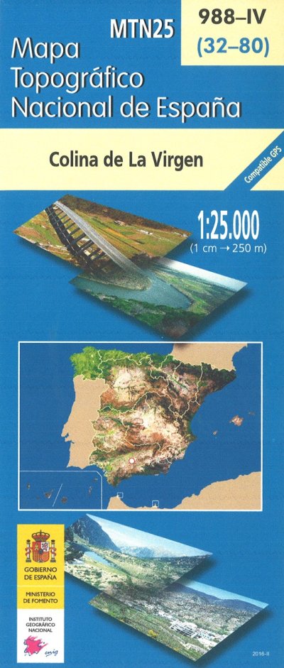 Mapa topográfico nacional de España