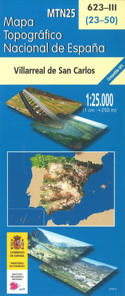 Mapa topográfico nacional de España