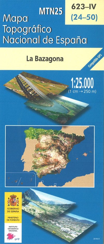 Mapa topográfico nacional de España