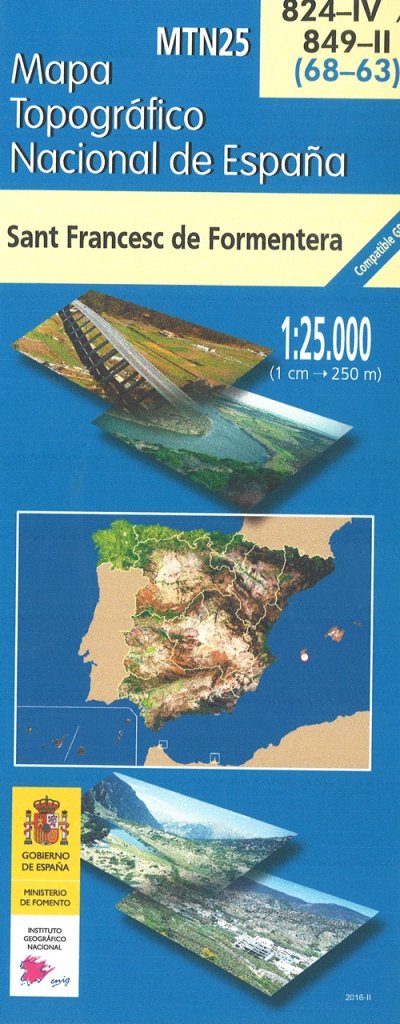 Mapa topográfico nacional de España