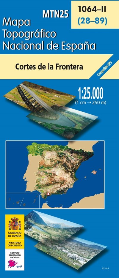 Mapa topográfico nacional de España