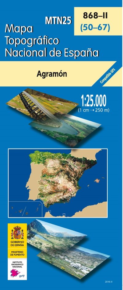 Mapa topográfico nacional de España