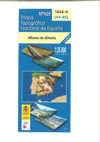 Mapa topográfico nacional de España