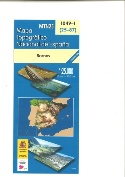 Mapa topográfico nacional de España
