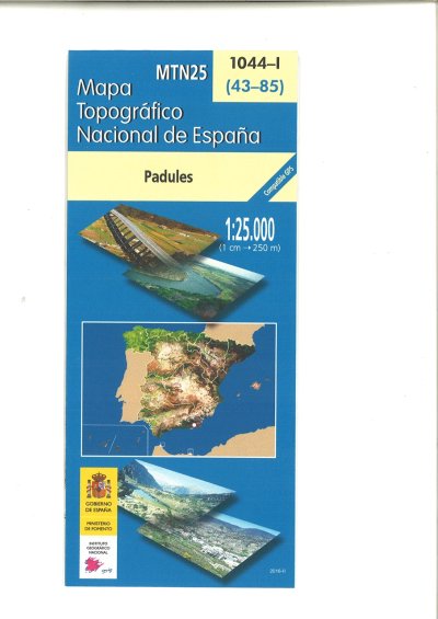 Mapa topográfico nacional de España