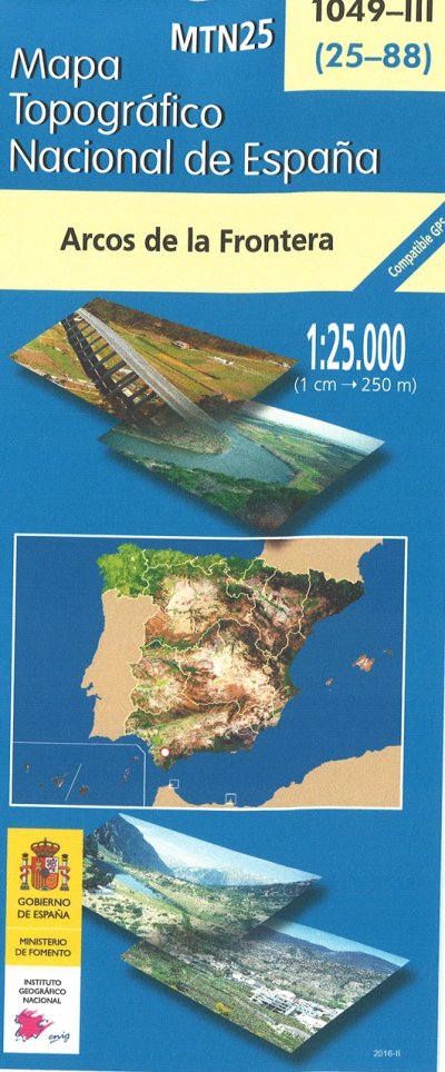 Mapa topográfico nacional de España