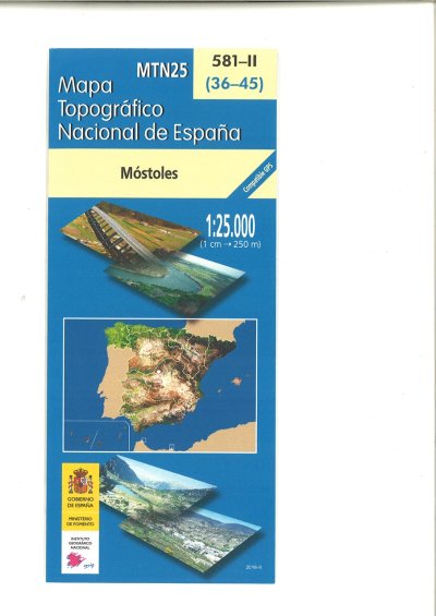 Mapa topográfico nacional de España