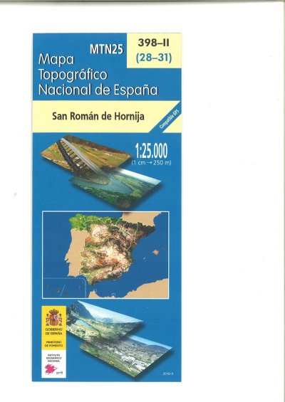 Mapa topográfico nacional de España
