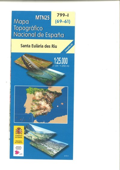 Mapa topográfico nacional de España