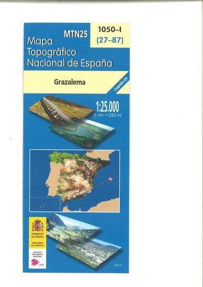 Mapa topográfico nacional de España