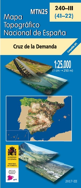 Mapa topográfico nacional de España