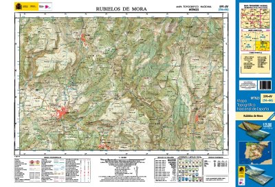 Mapa topográfico nacional de España