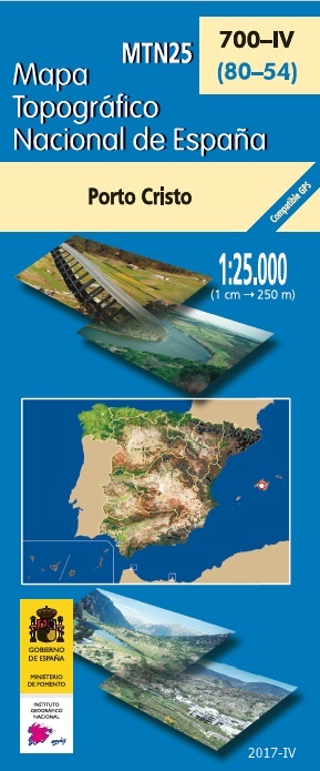 Mapa topográfico nacional de España