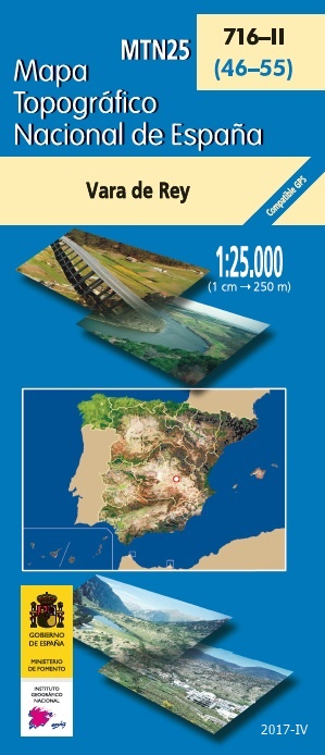 Mapa topográfico nacional de España