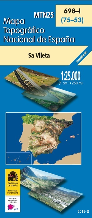 Mapa topográfico nacional de España