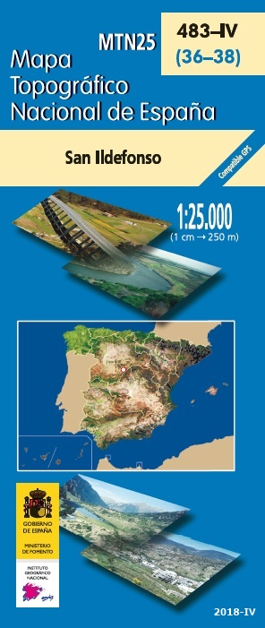 Mapa topográfico nacional de España