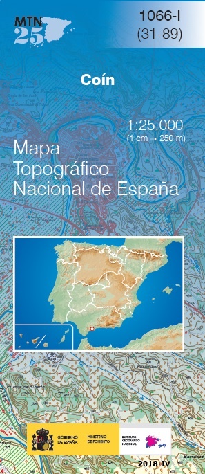 Mapa topográfico nacional de España