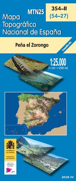 Mapa topográfico nacional de España