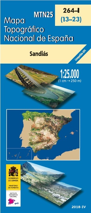 Mapa topográfico nacional de España