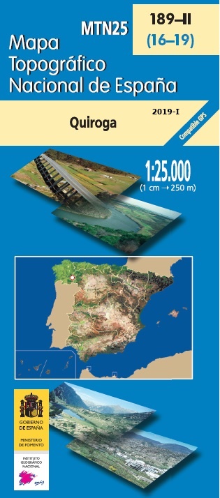 Mapa topográfico nacional de España