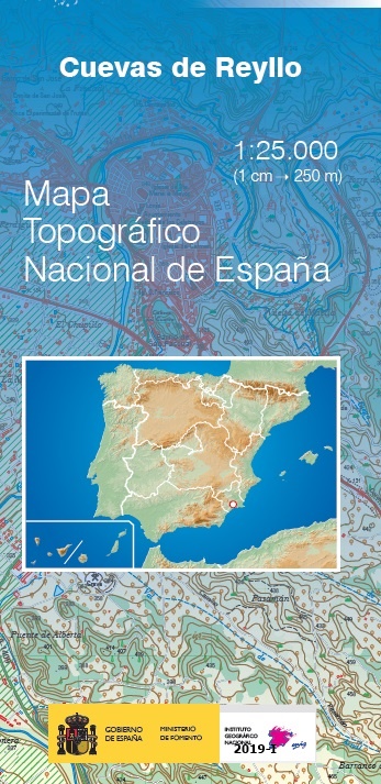 Mapa topográfico nacional de España