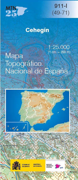 Mapa topográfico nacional de España