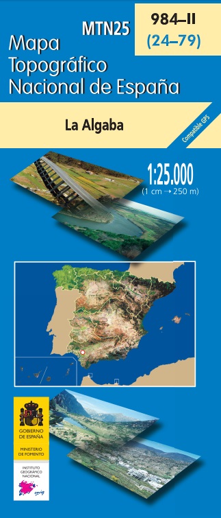 Mapa topográfico nacional de España MTN25