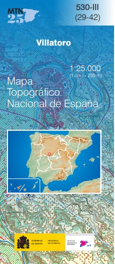 Mapa topográfico nacional de España MTN25