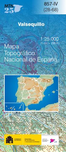 Mapa Topográfico Nacional MTN25