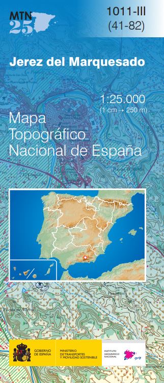Mapa Topográfico Nacional MTN25