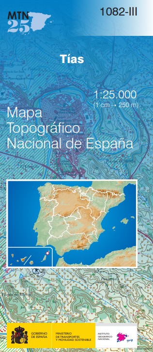 Mapa Topográfico Nacional MTN25