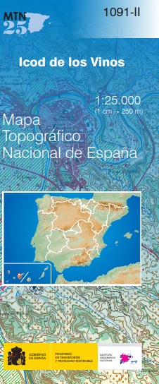 Mapa Topográfico Nacional MTN25