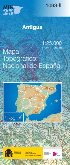 Mapa Topográfico Nacional MTN25