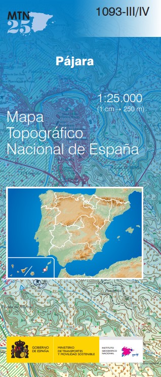 Mapa Topográfico Nacional MTN25