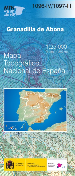 Mapa Topográfico Nacional MTN25