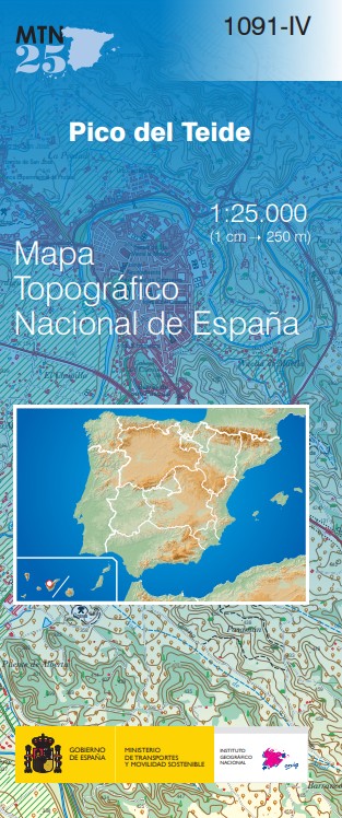 Mapa Topográfico Nacional MTN25