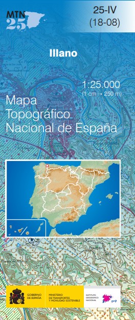 Mapa Topográfico Nacional MTN25