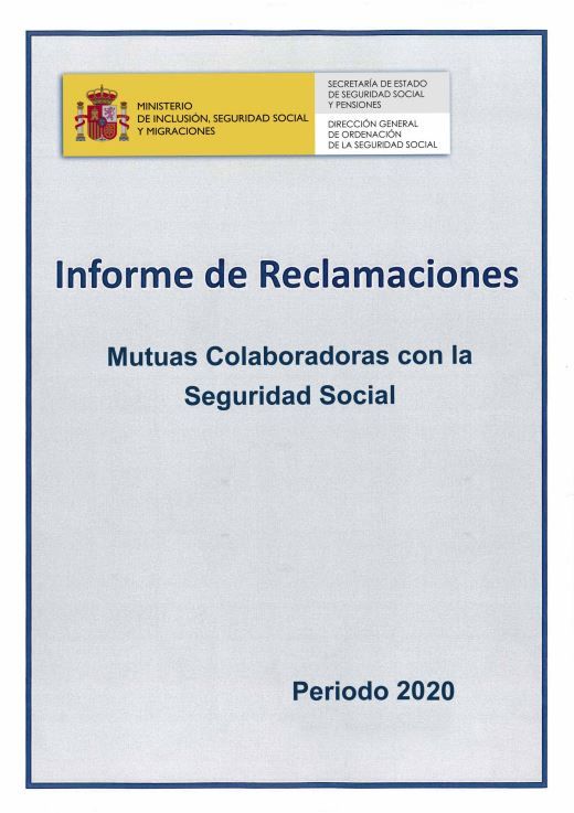 Informe de reclamaciones