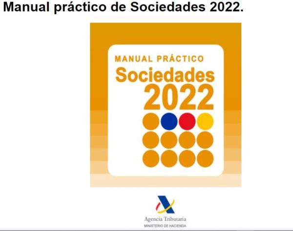 Manual práctico de Sociedades 2022