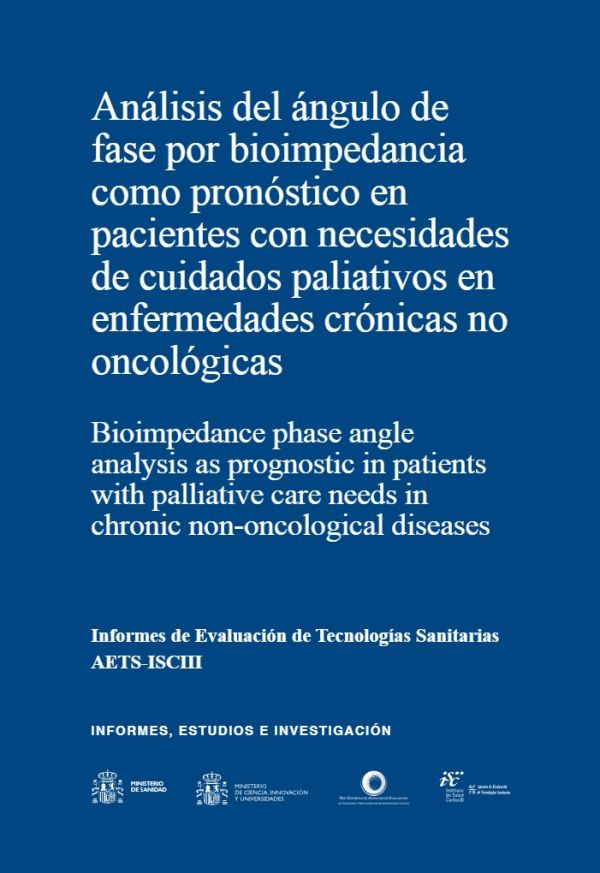 Análisis del ángulo de fase por bioimpedancia como pronóstico en pacientes con necesidades de cuidados paliativos en enfermedades crónicas no oncológicas