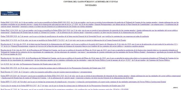 Control del gasto público y auditoría de cuentas