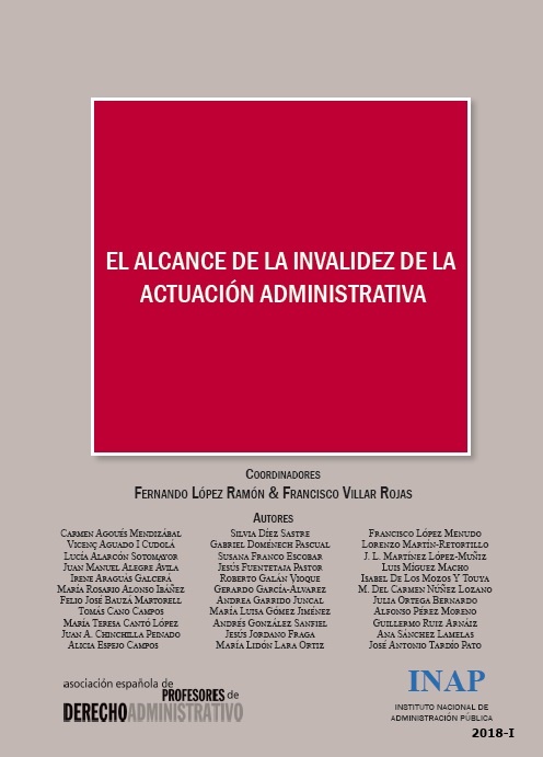 El alcance de la invalidez de la actuación administrativa