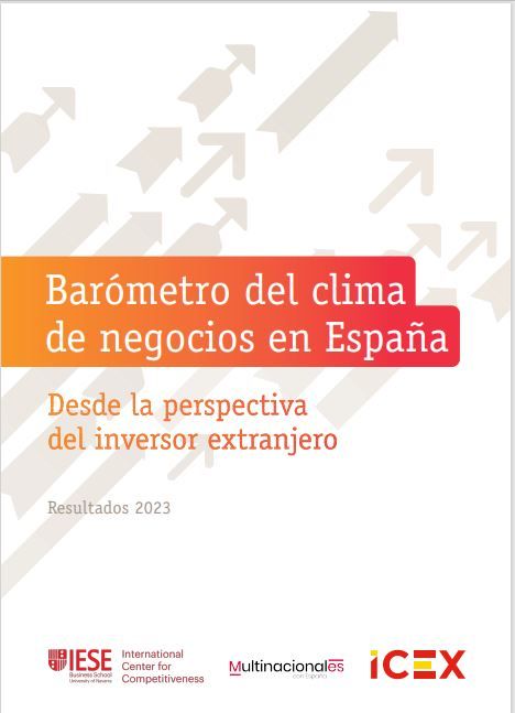 Barómetro del clima de negocios en España