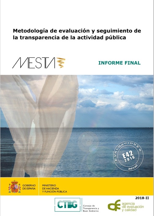 Metodología de evaluación y seguimiento de la transparencia de la actividad pública